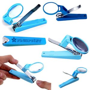 Nail Clip with Large Detachable Magnifier