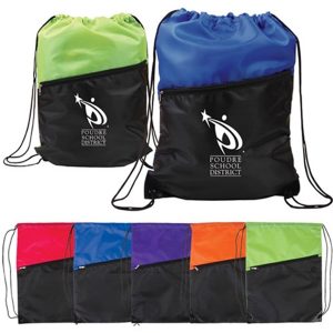 Drawstring Backpack Sportspack Two-Tone
