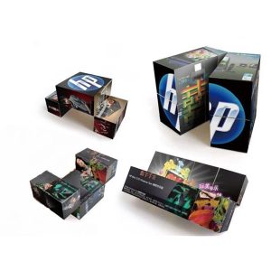 Custom Flip Out Puzzle Cube 2.75"