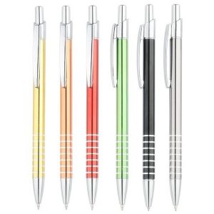 Aluminum Ball Point Ring Pen