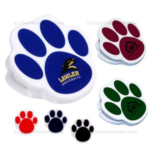 Paw Print Magnet Chip Clip