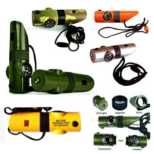 Survival Rescue Whistle Multi-function 7 in 1