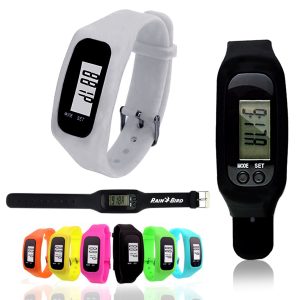 Pedometer Fitness Watch LCD Digital Display Step Counter