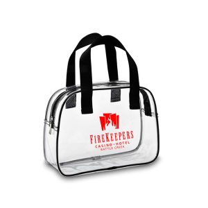 Clear Stadium Zippered Handbag / Purse/Tote