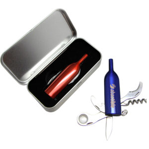 Multi-functional Wine Bottle Opener 5 in 1 with Gift Tin