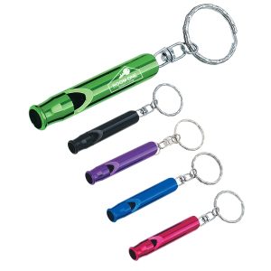 Whistle Metal with Key Ring Survival Emergency