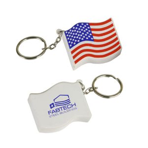 Flag Stress Reliever Key Chain Squeeze