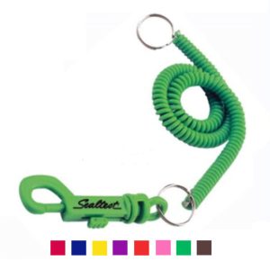 20" Casino Cord Coil with Swivel P-Clip