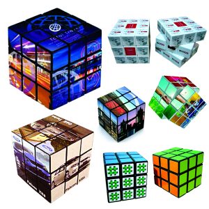 Custom Printed Puzzle Cube 3D Full-color 2.75"