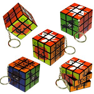 Custom Halloween Theme Custom Puzzle Cube key chain