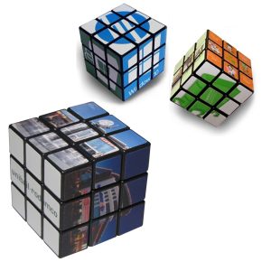 Puzzle Cube Value 2.25" Custom Full Color Process