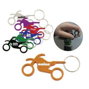 Bottle Opener Motorcycle Keychain