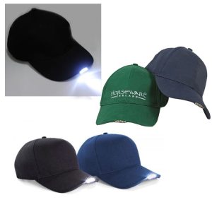 5 LED Lighted Visor Baseball Cap
