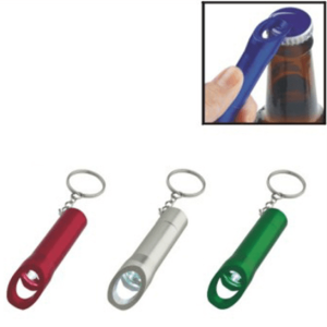 Bottle Opener Flashlight Keychain Pocket size