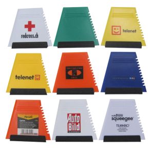 Ice Scraper with Squeegee and Serrated edge