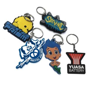 Custom Keychains Soft Rubber 2D/3D
