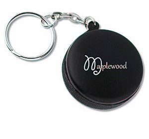 Mini Hockey Puck Squeeze Stress Key Chain