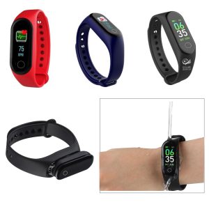 Blood Pressure Heart Rate Tracker Smartwatch Waterproof