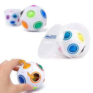 Rainbow Puzzle Ball And Bank