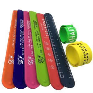 Silicone Ruler Slap Band Bracelet