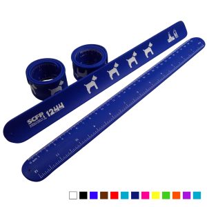 Ruler Slap Band Wristband Bracelet 12"