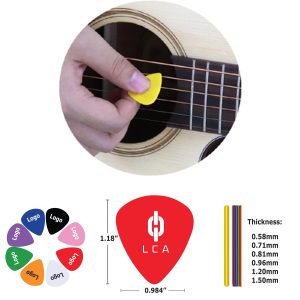 Guitar Pick Custom Printed