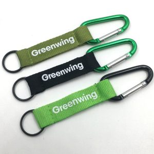 Carabiner Key Chain with Keyring