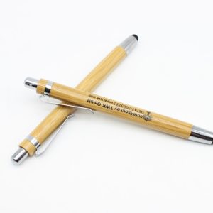 Bamboo Ballpoint Pen Stylus