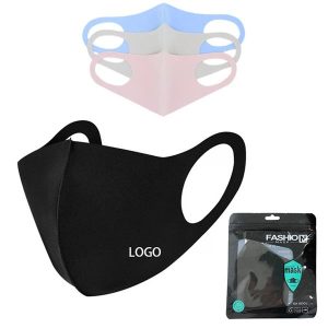 Ice Silk Polyester Spandex Face Mask Protector