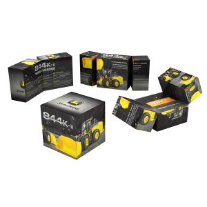 Deluxe Flip And Fold Cube Puzzle Magnetic 3.15"