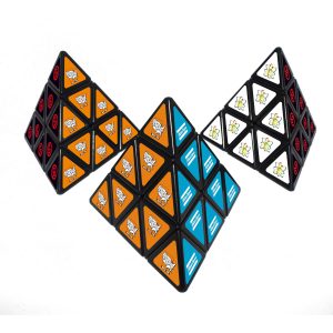 Pyramid-Triangle Shape Puzzle Cube Custom Full-Color