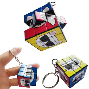 Mini Puzzle Cube Keychain UV Direct Print 1.30"