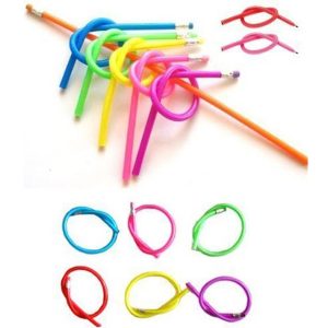 Bendable Pencil With Eraser 7"