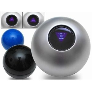 Magic 8-ball Fortune Telling custom 4"