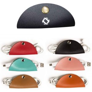 Leather Cord Organizer Taco