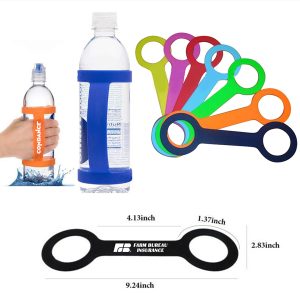 Silicone BandZ Carrier Water Bottle Grip Band