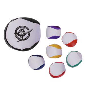 Hacky Sack Kickball Two-tone 2" - Custom Logo Imprint