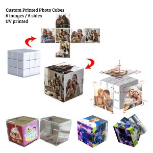 Custom Printed Photo Puzzle Cube